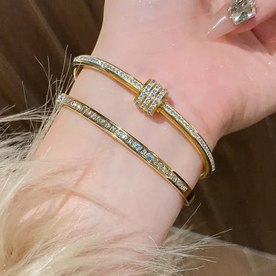 Premium Gold Series Bangle - Bracelet Style 1