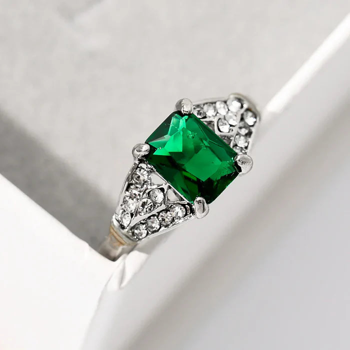 Crystal Gem Silver - Ring