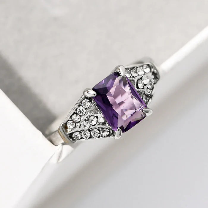 Crystal Gem Silver - Ring