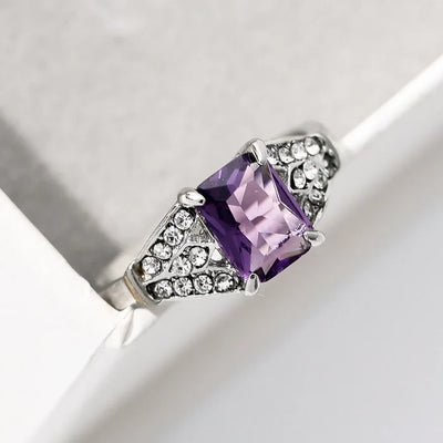 Crystal Gem Silver - Ring